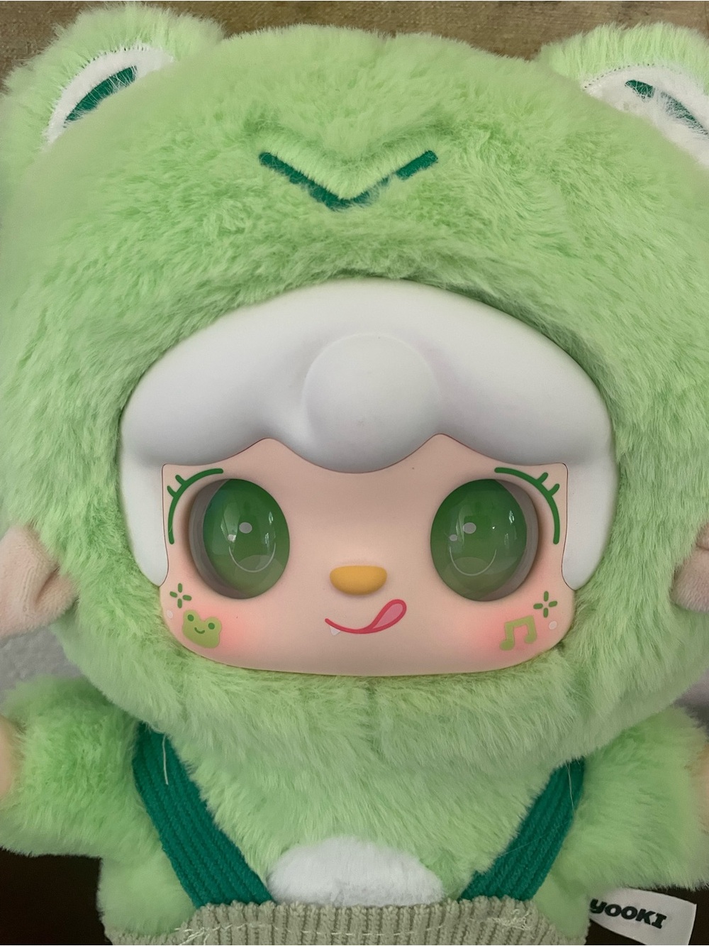 Yooki Cute Pet Dreams 400% Daydream Goodnight Frog plush